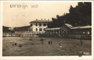 1930 Rab (Susak), Eufemija Bad / spa. Foto Zaza, photo
