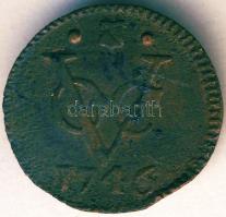 Holland Kelet-India/VOC 1746. 1Duit T:3