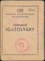 1949 Fényképes őstermelői igazolvány
