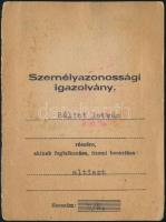 1942 Személyazonossági igazolvány altiszt részére