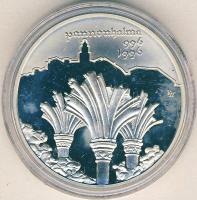 1996. 1000Ft Ag "Pannonhalma" T:PP Eredeti tokban, tanúsítvánnyal!