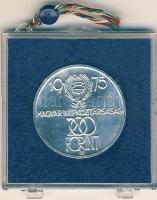 1975. 200Ft Ag "Felszabadulás" T:BU Eredeti plombált MNB plasztiktokban (tok sérült)!