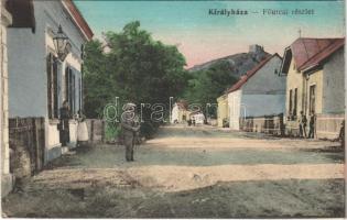 Királyháza, Korolevo, Královo nad Tisou; Fő utca / main street