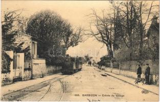 Barbizon, Entrée du Village / urban railway, locomotive