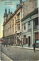 1915 Chernivtsi, Czernowitz, Cernauti, Csernyivci; Café Habsburg, Conditorei, Zahnarzt / café, pastry shop, dentist. Verlag Moritz Gottlieb (EK)