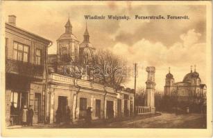 Volodymyr-Volynskyi, Wladimir-Wolynski; Fornerstrasse / Forner út / street (EK)
