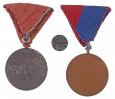 1959. "Tanácsköztársasági Emlékérem" ezüstözött Br kitüntetés mellszalaggal, miniatűrrel +...