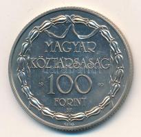 1990. 100Ft Cu-Ni "200 éves a hivatásos magyar nyelvű színjátszás" kapszulában T:1 
Adamo...