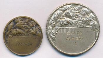 1934. "Magyar Királyi Testnevelési Főiskolai Sport Club 1925 / 1933-34" Br díjérem, "...