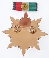 ~2000. "Igazolt Magyar Szabadságharcos Szövetség II. osztályú Érdemcsillag" aranyozott, zo...