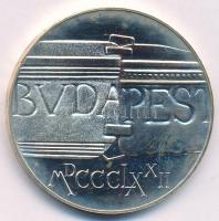 1972. 100Ft Ag "Budapest" T:BU  Adamo EM40