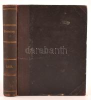 Remény zsebkönyv 1858. évre. Szerk.: Vachott Sándorné. Pest, 1858., Pfeifer Ferdinánd, IV+4+248 p.+ ...