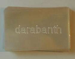 100db használt bankjegytok, kb. 140x95mm