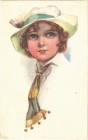1922 Italian art postcard. Anna & Gasparini 542-5. (EK)