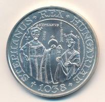 1988. 500Ft Ag "Szent István" T:BU kis patina  Adamo EM102