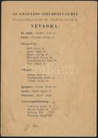 1940 Országos Széchenyi Szövetség névsora + Az Országos Széchenyi Curia névsora