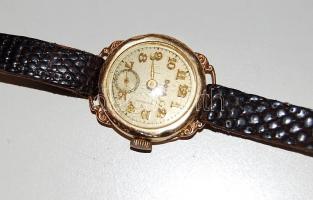 Régi Doxa női arany(14K) karóra új szíjjal, működőképes