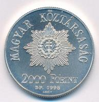 1998. 2000Ft Ag "1848-49. forradalom és szabadságharc 150. évfordulója" tokban, tanúsítván...