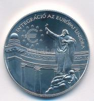 1999. 3000Ft Ag "Integráció az EU-ba - EURO III" kapszulában T:BU  Adamo EM159