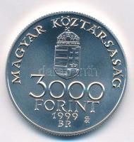 1999. 3000Ft Ag "Integráció az EU-ba - EURO III" kapszulában T:BU 
Adamo EM159
