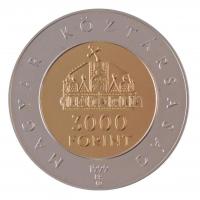 1999. 3000Ft Ag "Az államalapítás 1000. évfordulója" kapszulában T:BU 
Adamo EM160