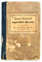 Gottlieb Eduard Toepler: Theoretisch-practische Grammatik der ungarischen Sprache. Pest, 1859, Heckenast, VIII+160 p. Ötödik, javított és bővített kiadás. Német nyelven. Félvászon kötés, sérült gerinccel, foltos, az 1. oldalon bejegyzéssel.