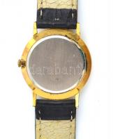 Doxa mechanikus karóra, bőr szíjjal, jár, d: 3,6 cm