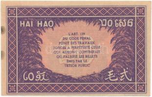 Francia-Indokína 1942. 20c T:I fo.
French Indo-China 1942. 20 Cents C:UNC spotted Krause#90