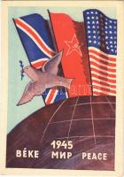 1945 Béke / WWII Peace propaganda
