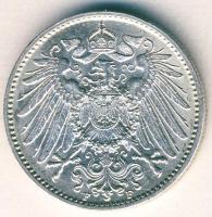 Német Birodalom/Császárság 1915F 1M Ag T:1/2+