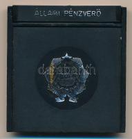 1980. "XXII. Nyári Olimpiai Játékok Moszkva 1980" jelzett Ag bélyegérem eredeti ÁPV tokban...