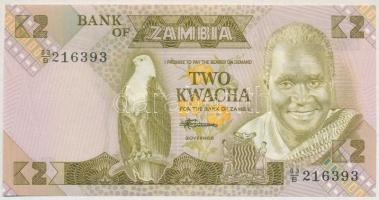 Zambia 1980-1988. 2K T:I  Zambia 1980-1988. 2 Kwacha C:UNC Krause#24