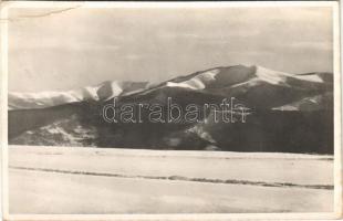 1944 Borzsa-havasok, Sztoj (Asztag) és Vrch hegyek. Schönfeld Henrik kiadása / mountains (EB)
