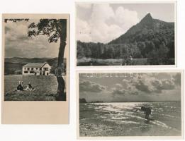 42 db 1960 előtti magyar város képeslap / 42 pre-1960 Hungarian town-view postcards