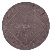 1802B 7Kr Ag "I. Ferenc" Körmöcbánya (4,55g) T:2 Hungary 1802B 7 Kreuzer Ag "Franz I&...