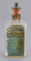 Baeders Ovenall Mouth Wash üveg, kissé sérült címkével, m: 14 cm