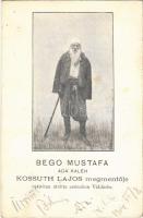 1904 Ada Kaleh, Bego Mustafa, Kossuth Lajos megmentője. 1849-ben átvitte csónakon Vidinbe / Turkish bey