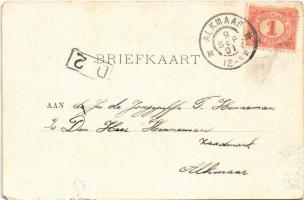1901 President Kruger door de straten van Marseille / South African Republic's (Transvaal) pres...