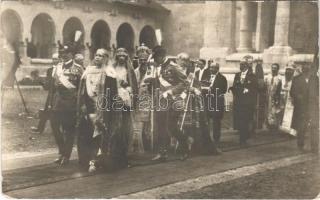 1922 The coronation ceremony of King Ferdinand I of Romania. photo (EK)