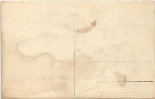 Osztrák-magyar matrózok a szárazdokkban, hadihajó hajócsavarjával / K.u.K. Kriegsmarine / Austro-Hun...