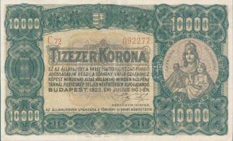 1923. 10.000K T:restaurált