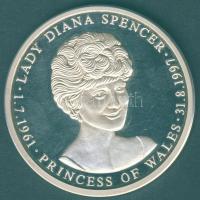 Nagy-Britannia 1991. "Lady Diana" Ag emlékérem 29,6g T:PP