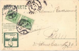1904 X. Internationaler Ausstellung von Kunstphotographien Hamburg Kunsthalle 1903. Serie II. Nach e...