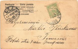 1904 Déposé Series No. 6014. Photogravure / riding art postcard s: A. W. Cooper + "BROOD - BUDA...