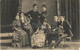 Group of Tatar actors and actresses (b)