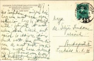 1935 Balatonkenese, Fővárosi Üdülőtelep II. sz. szálló épület