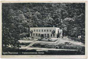 1939 Karlóca, Sremski Karlovci; Strazilovacki Hotel / szálló (EK)