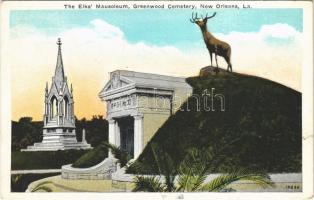 New Orleans (Louisiana), The Elks Mausoleum, Greenwood Cemetery.