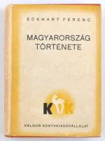 Eckhart Ferenc: Magyarország története. Bp., 1935, Káldor Könyvkiadó Vállalat. Kiadói vászonkötésben, kiadói papír borításban, tulajdonosi névbejegyzéssel.