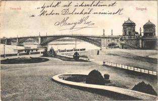 1906 Szeged, Tisza híd (EK)